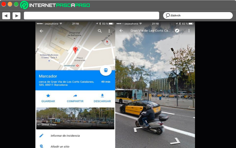 Toegang tot Street View vanaf uw smartphone