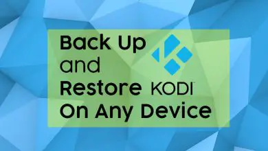Foto van hoe u Kodi op elk apparaat kunt back-uppen en herstellen - snel en eenvoudig