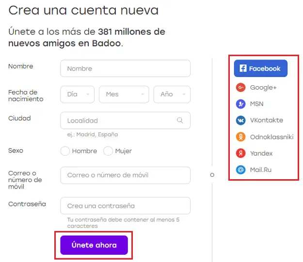Как быстро и легко создать бесплатную учетную запись Badoo на испанском язы...