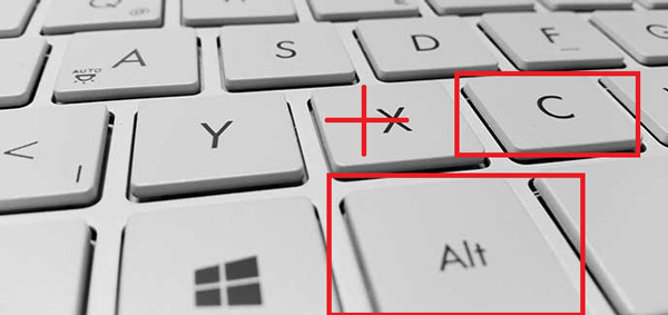 alt key on mac excel