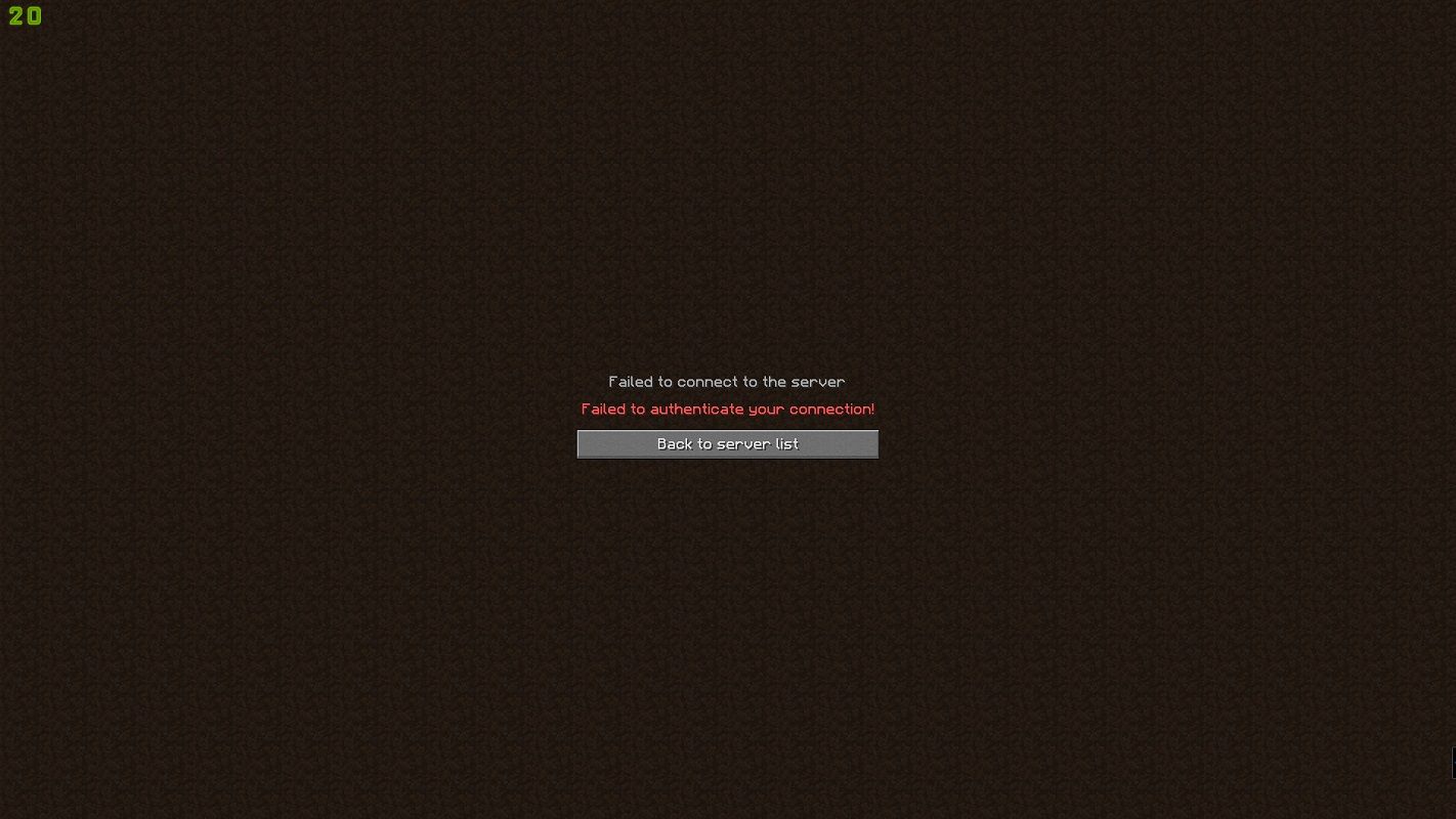 Minecraft Authentication Server Down – BBZTX