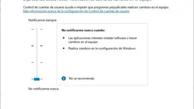 Kuva käyttäjätilien valvonnan ottamisesta käyttöön tai poistamiseksi käytöstä Windows 10: ssä