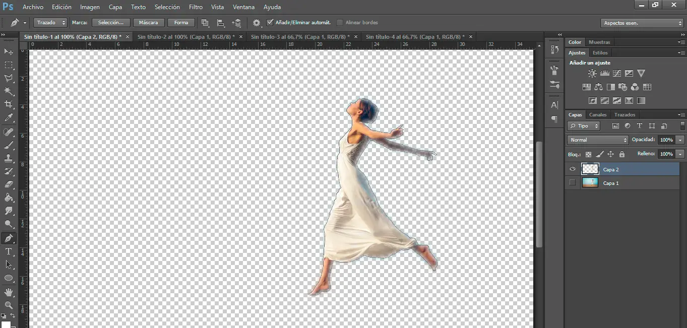 Différentes façons de découper des objets ou des personnes avec