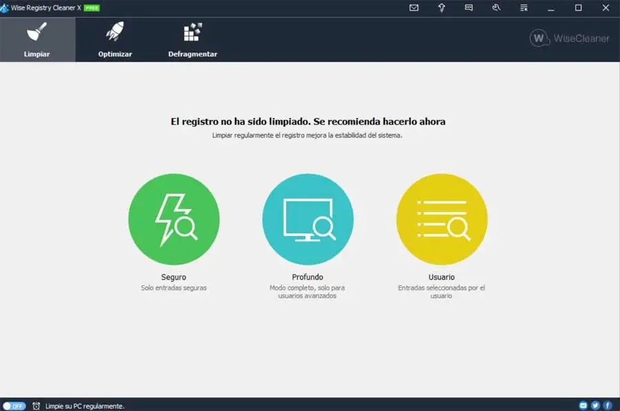 Clean and optimize Windows registry with Wise Registry Cleaner