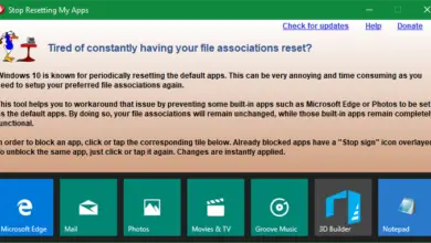 Photo of Comment empêcher Windows 10 de définir vos applications par défaut pour ouvrir certains fichiers avec Arrêter de réinitialiser mes applications