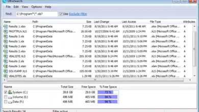 Photo of UltraSearch 1.6.0.185: recherche de fichiers rapide et efficace sur les lecteurs NTFS