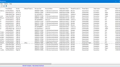 Photo of Si vous utilisez Windows Defender, WinDefThreatsView vous aidera à garder une trace détaillée de toutes les menaces