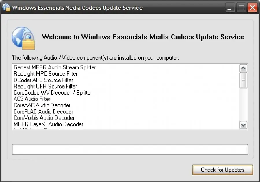 windows experience points codec pack flv