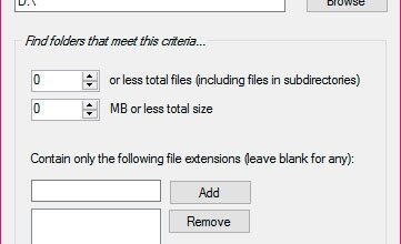 Photo of Supprimez tous les dossiers vides de votre PC avec Empty Folder Finder