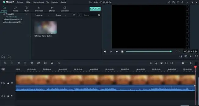 Es igual de facil editar tus videos y aplicar efectos con filmora9 7