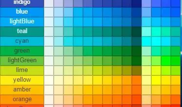 Photo of Materialette, une palette de couleurs basée sur le Material Design de Google