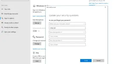 Photo of Windows 10 vous permettra de récupérer votre mot de passe avec des questions de sécurité