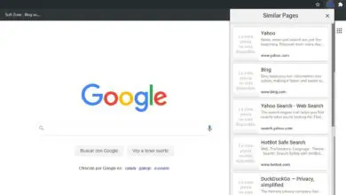 Foto van vergelijkbare websites zoeken in Chrome met vergelijkbare pagina's van Google