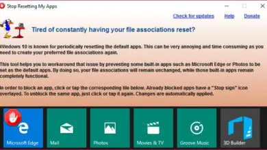 Photo of Empêcher Windows 10 de réinitialiser certaines applications par défaut