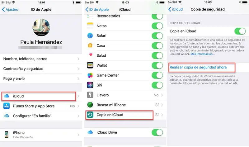 how to backup iphone to icloud with itunes