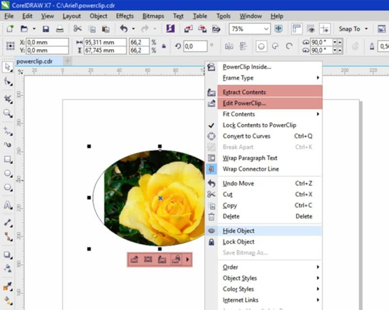 How to Use All of Corel DRAW's PowerClip Effects and Options - Easy Guide -  Computing Mania