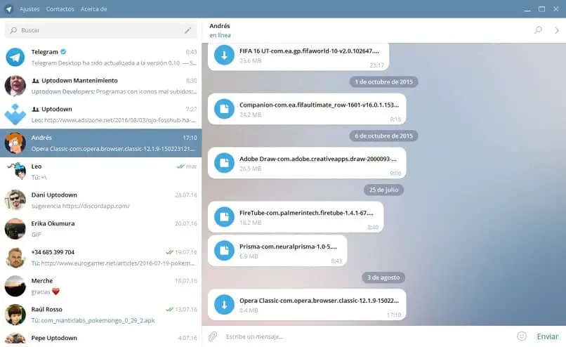 Desktop telegram Telegram Desktop