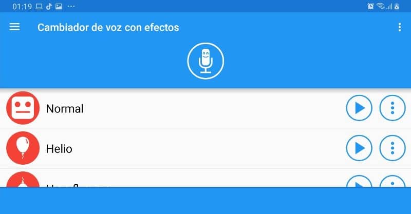 Como enviar notas de voz con voces modificadas en facebook y whatsapp en android 2