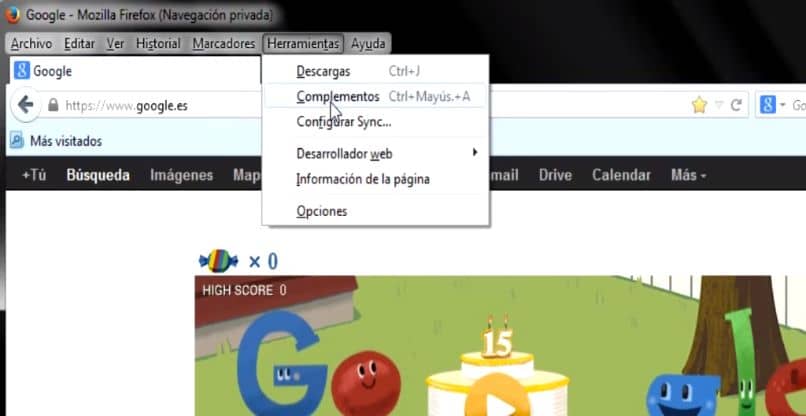 Como activar y traducir paginas en mozilla firefox configurar el traductor 1