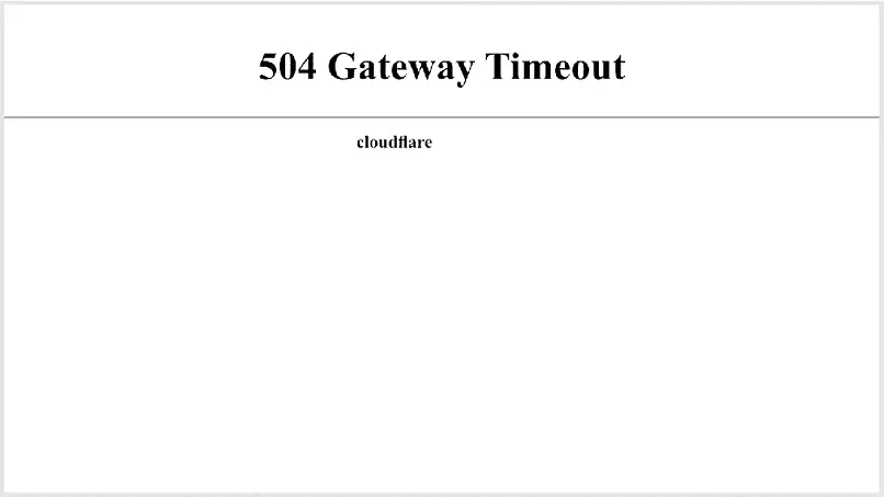 Que es y como solucionar el error 504 gateway timeout en un sitio web de wordpress 1