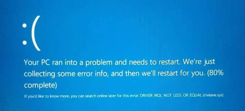 Como reparar el error de pantalla azul rtwlane sys en windows 10 1