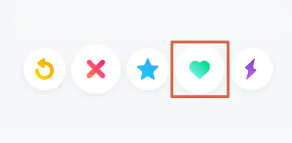 On tinder mean do buttons the what Tinder icons