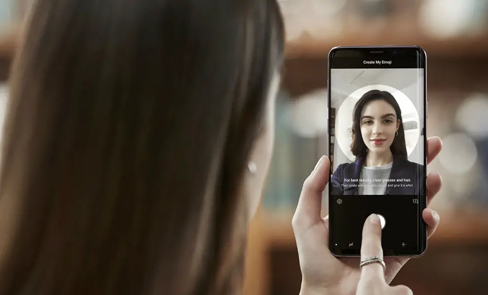 Cómo funcionan los emoticonos AR del Samsung Galaxy S9
