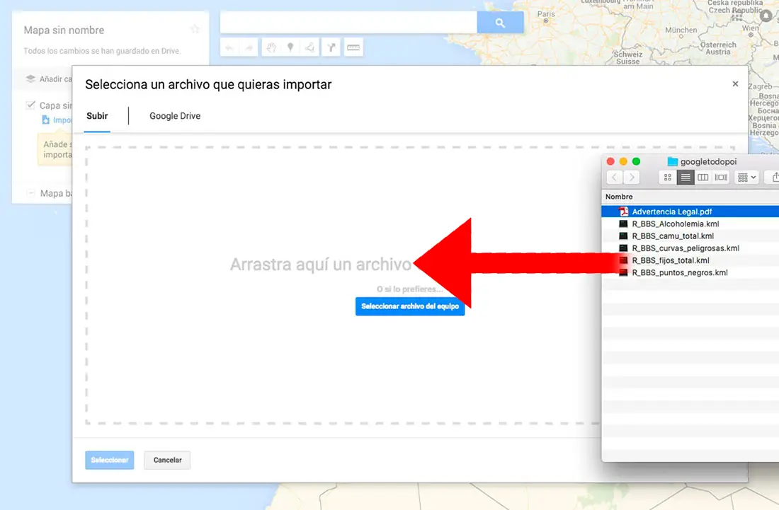 Comment ajouter des radars fixes d'Espagne à Google Maps Comment ajouter des radars fixes d'Espagne à Google Maps