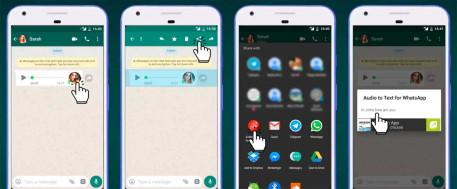 WhatsApp: Comment convertir des messages audio en texte sur iOS et Android