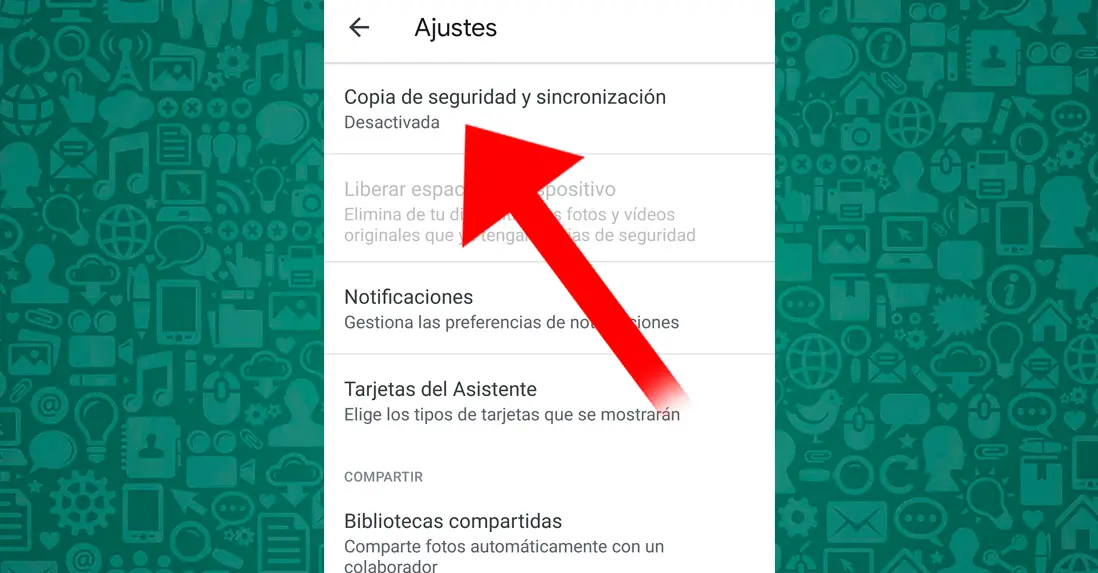 WhatsApp: cómo sincronizar tus fotos con Google Photos, iCloud y OneDrive