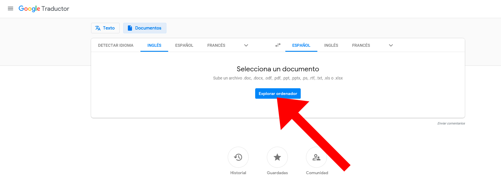 Comment traduire un PDF avec Google Translate, Microsoft Word ou DocTranslator