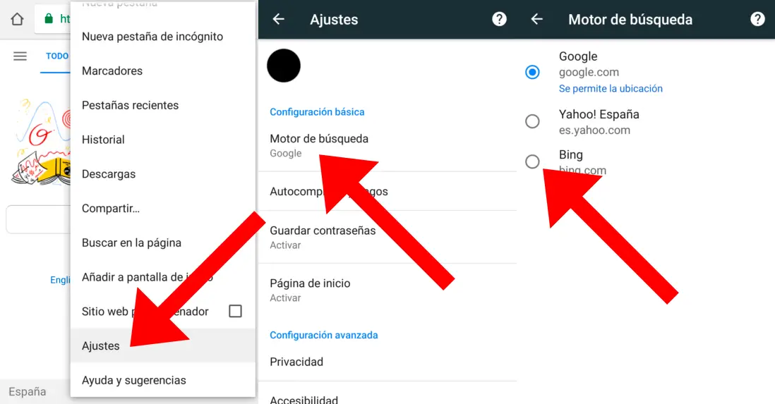 Android: Comment changer le moteur de recherche de Google Chrome et Firefox Android: Comment changer le moteur de recherche de Google Chrome et Firefox