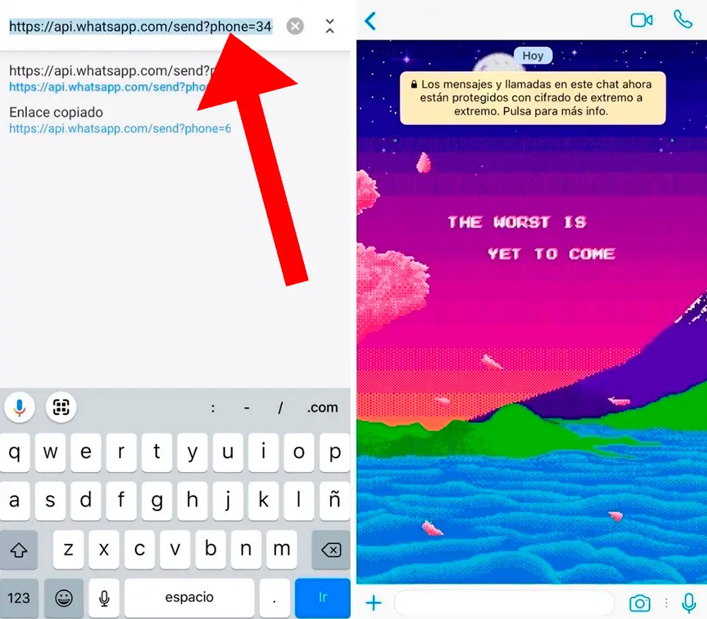 WhatsApp: comment envoyer des messages sans ajouter de contacts au répertoire